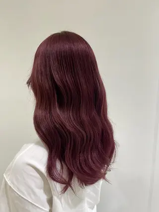 カラー 藤元 美咲のヘアスタイル