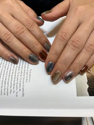 ネイル Ri.nail オクマトモカのネイルデザイン