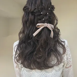 ロング カラー BRUNTJET所属・MAEDA MADOKAのヘアスタイル