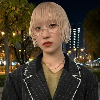 ショート ボブ/ショートボブ/ 岡山駅/別曽遥也のヘアスタイル