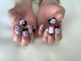 ネイル 💎🐰 saki. m 🐰💎のネイルデザイン