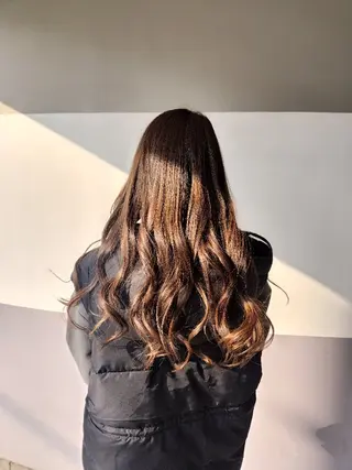 ロング 中川 天のヘアスタイル