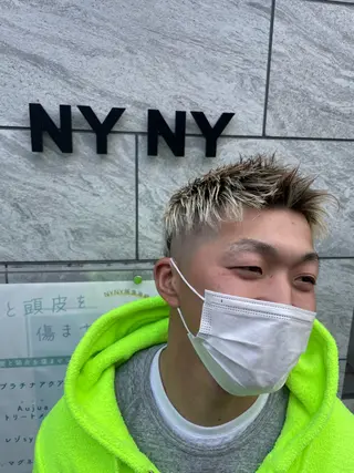 ミディアム メンズ メンズパーマ/カット / 古川　諒のヘアスタイル