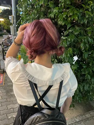 セミロング yohaku所属・yohaku misakiのヘアスタイル