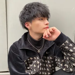 パーマ メンズ 女子ウケNo.1メン ズヘアー流行先端🌈のヘアスタイル