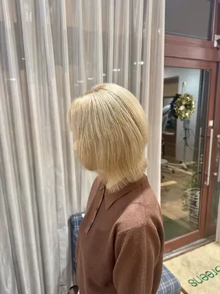 ミディアム カラー 梶尾 悠人のヘアスタイル