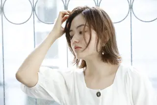 ミディアム カラー ヘアアレンジ ✨前田 優・2拠点✨ ✨恵比寿・札幌店✨のヘアスタイル