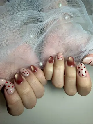 ネイル 江崎 梨菜のネイルデザイン