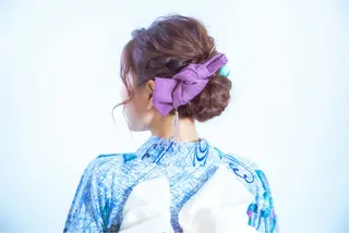 ヘアアレンジ iLuce所属・hair make もりした　ゆうのヘアスタイル