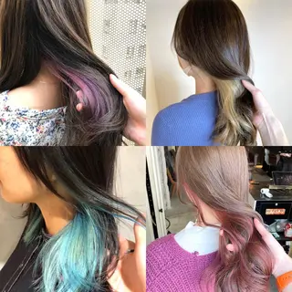 ロング カラー SALOWIN 表参道所属・シンカ 表参道のヘアスタイル