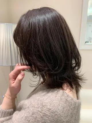 ミディアム ⭐️💛骨格を診断 髪質改善◎RIKIのヘアスタイル