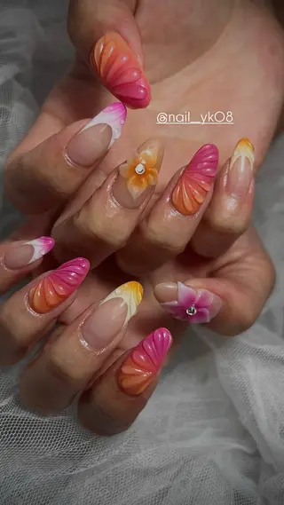 ネイル Nes.nail所属・🌼Nomura Yuko🌷のネイルデザイン