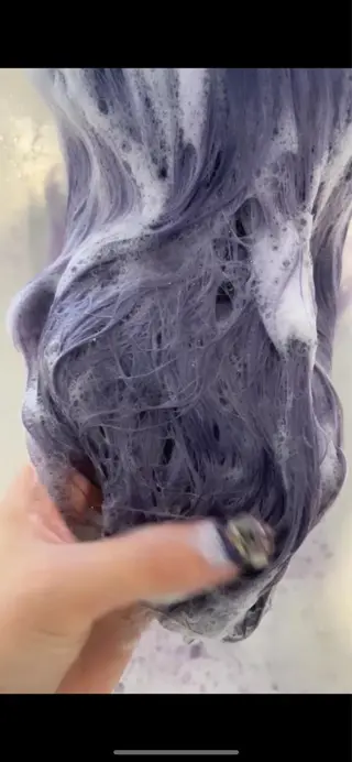 ロング カラー 艶ハイトーン👑♡ NATSUKIのヘアスタイル