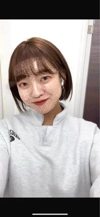 ショート 🎧パーソナルケア/ 透明感カラー/ミユのヘアスタイル