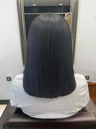 セミロング Crescere所属・小島 凜のヘアスタイル