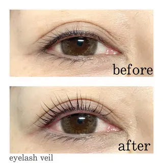 マツエク・マツパ Veil ayakaのマツエク・マツパデザイン