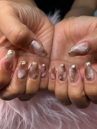 ネイル rukianail 新里のネイルデザイン