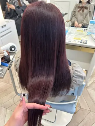 ロング カラー 西澤 咲輝のヘアスタイル