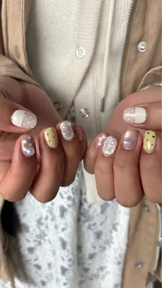 ネイル amuse ニュアンスネイルのネイルデザイン