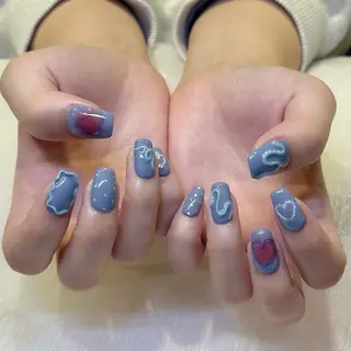 ネイル 新井 ひなののネイルデザイン
