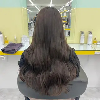 セミロング カラー パーマ ヘアアレンジ メンズ キッズ ネイル マツエク・マツパ アイブロウ Lumo所属・💖横浜ブリーチなし 💖MIHOのヘアスタイル
