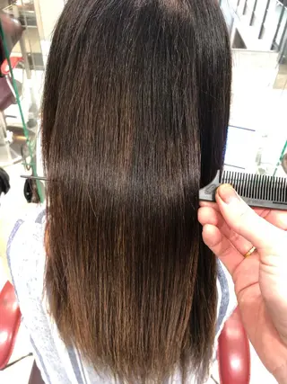 セミロング 國分 利成のヘアスタイル