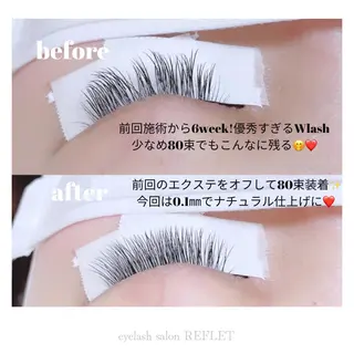 マツエク・マツパ REFLET ルフレのマツエク・マツパデザイン