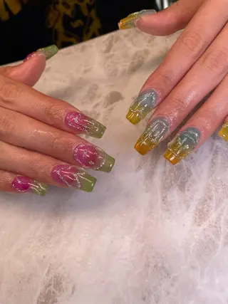 ネイル YOUTH nails waxing所属・YOUTH natsumiのネイルデザイン