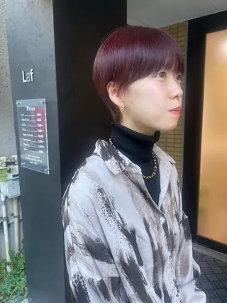 ショート しのはら まどかのヘアスタイル