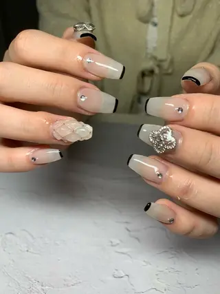 ロング 竹下 凌香のネイルデザイン