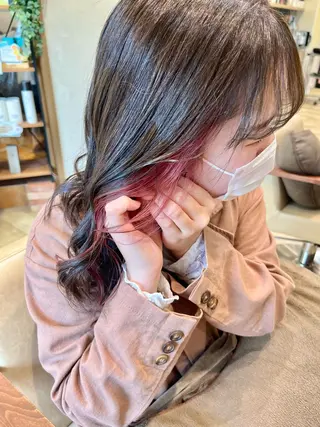 ロング カラー レイヤーカット×艶髪 /Ayanaのヘアスタイル