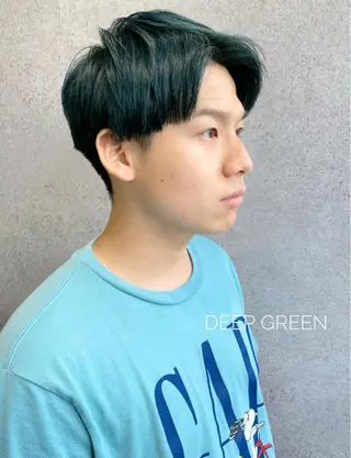 カラー メンズ clomus所属・YUKA 🍒ツヤ髪改善のヘアスタイル