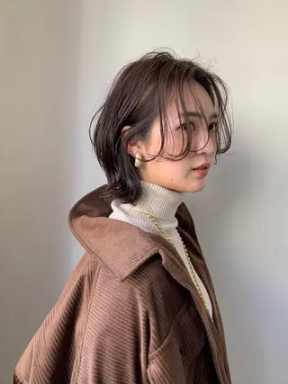 ショート カラー サソウ ユリエ🥥のヘアスタイル