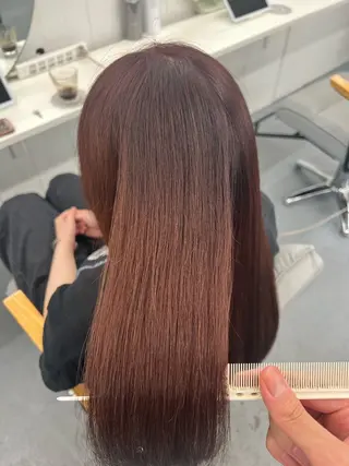 ロング 亀田 泰生のヘアスタイル