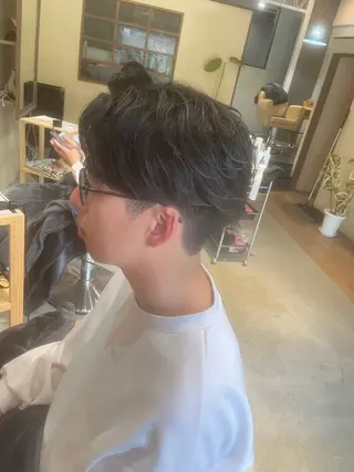 ショート メンズ 鹿児島 TSUBASAのヘアスタイル