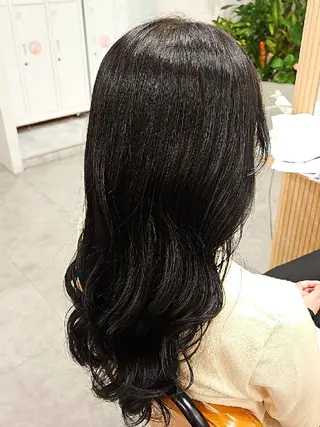 カラー ロング SHIAN わゆ🥀のヘアスタイル