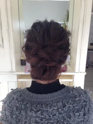 ヘアアレンジ 福島 純子のヘアスタイル