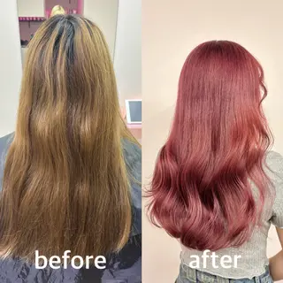 ロング 田中麻鈴/ハイトーン /ミルクティーのヘアスタイル