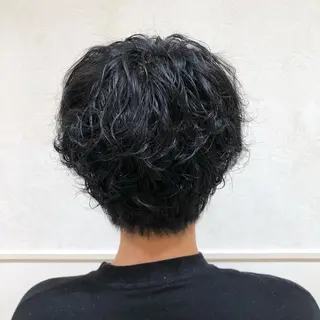 ショート カラー パーマ 🩵ANELA東口 齋藤琴音💚のマツエク・マツパデザイン