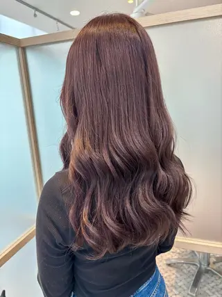 ロング カラー Zina福岡天神 寺倉幸歩のヘアスタイル