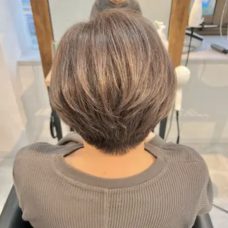ショート カラー hair salon  N所属・透明感カラー/艶髪 🌷ちばなお🌷のヘアスタイル