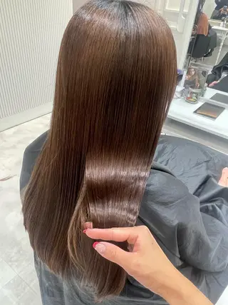 ミディアム 髪質改善/天王寺／ 🐬キヨ🐬のヘアスタイル