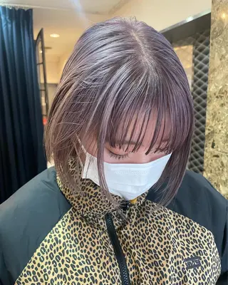 ショート カラー suvvy hairsalonのヘアスタイル