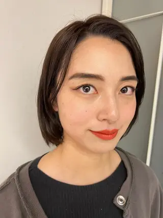 ショート パーマ ROBBY所属・松井美樹/似合わせ ガーリー・韓国のヘアスタイル