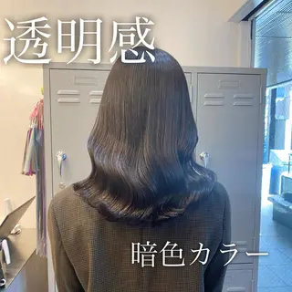 セミロング カラー ヘアアレンジ 🌷愛されヘア🌷 伊藤　万裕のヘアスタイル