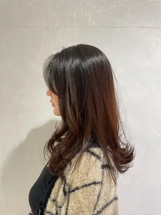 セミロング 小林 篤滋郎のヘアスタイル