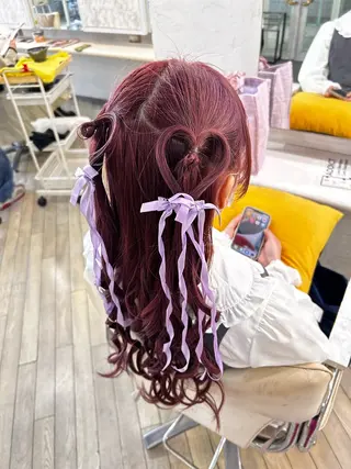 ロング konomi⛓🩶 カラー/ヘアアレンジのヘアスタイル