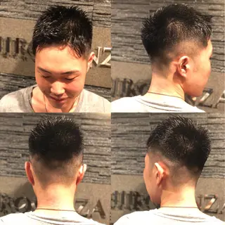ショート ヘアアレンジ メンズ 萩原 勇樹のヘアスタイル