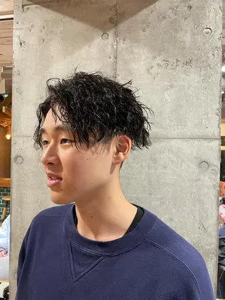 ショート パーマ 🔥メンズ特化パーマ 🦖増田弘明🦖のヘアスタイル