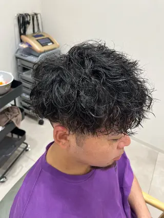 パーマ メンズ 💜N°大分💜 三浦のヘアスタイル